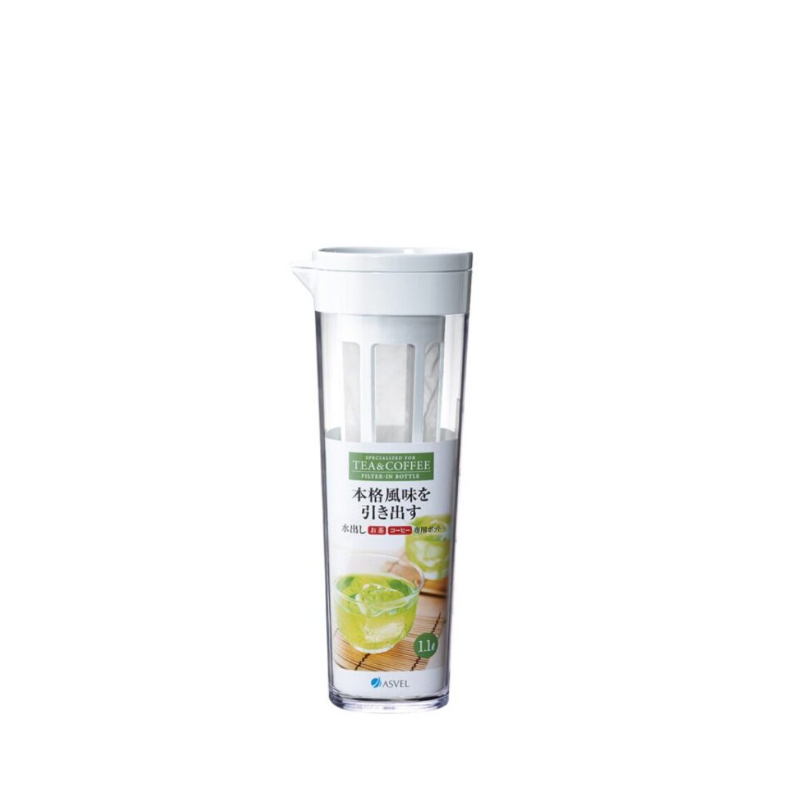 Asvel VIO Water Jug w - Filter BR 8039 - WH 1.1L - Metro Singapore Departmental Store - Celebrating 69 Years in SG