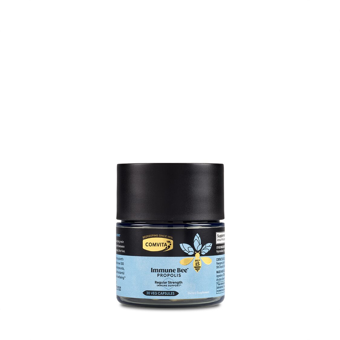 Comvita Propolis PFL15 Regular Strength Veg Capsules