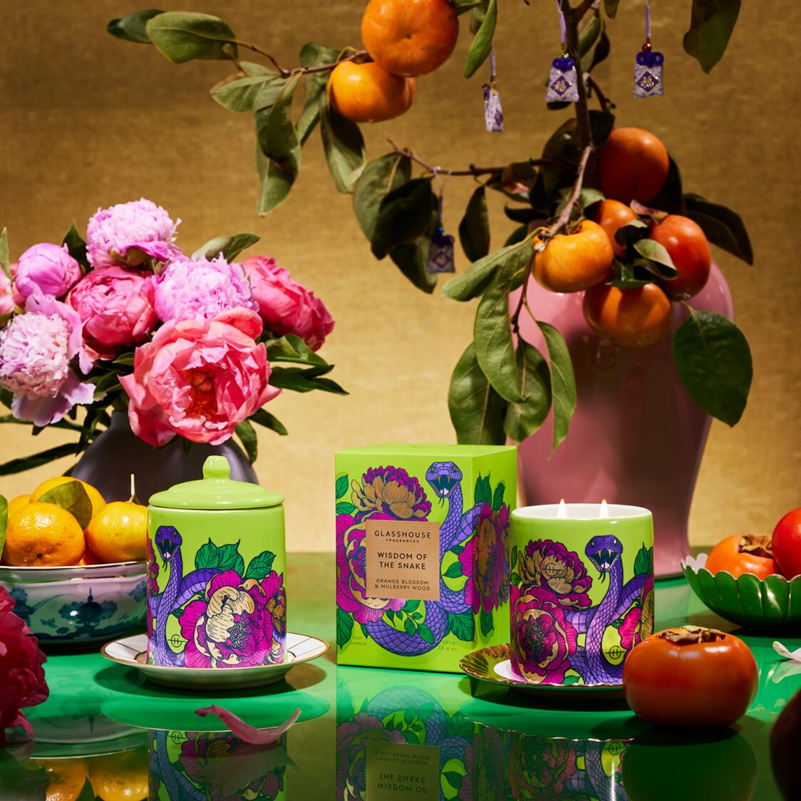 Glasshouse Soy Candle 380g | Wisdom of the Snake (Limited Edition)