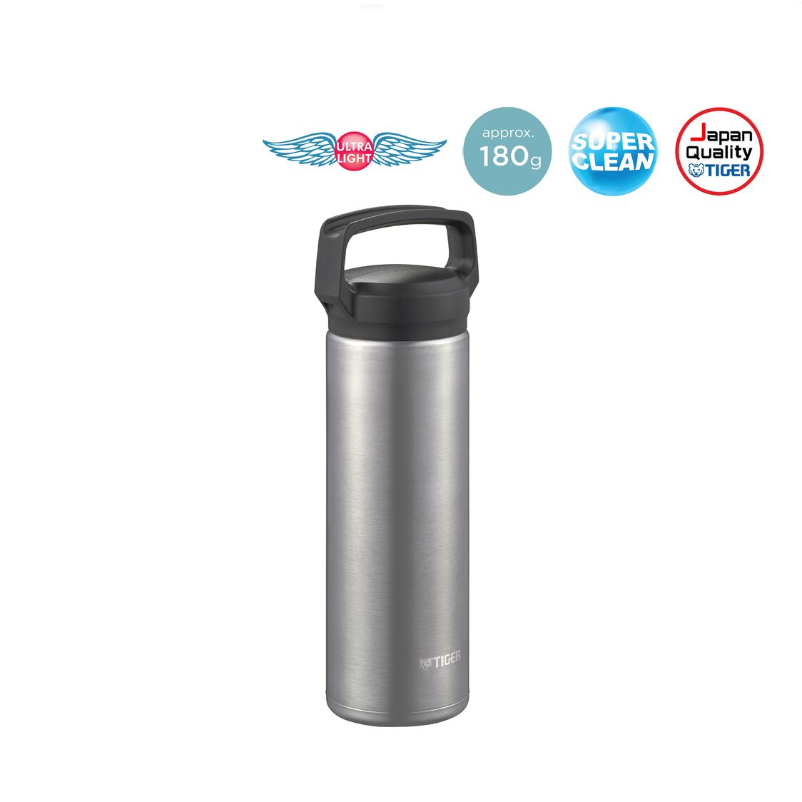 Tiger 2pc Double Stainless Steel Bottle Set 480ml (MEA-A048 & MEA-B048)