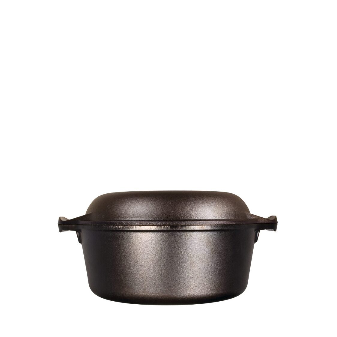 Lodge Seasoned Cast Iron Double Dutch Oven 5 Quart / 10 Inch (25cm)