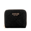 Guess Adelasia Slg Small Zip Around - Off White