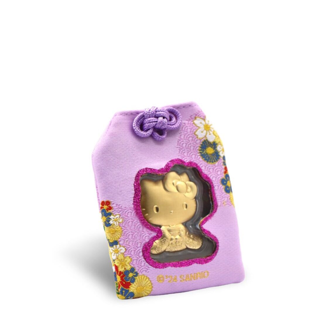 The Singapore Mint Sanrio Hello Kitty Showa Collection Gold Foil with Charm Bag
