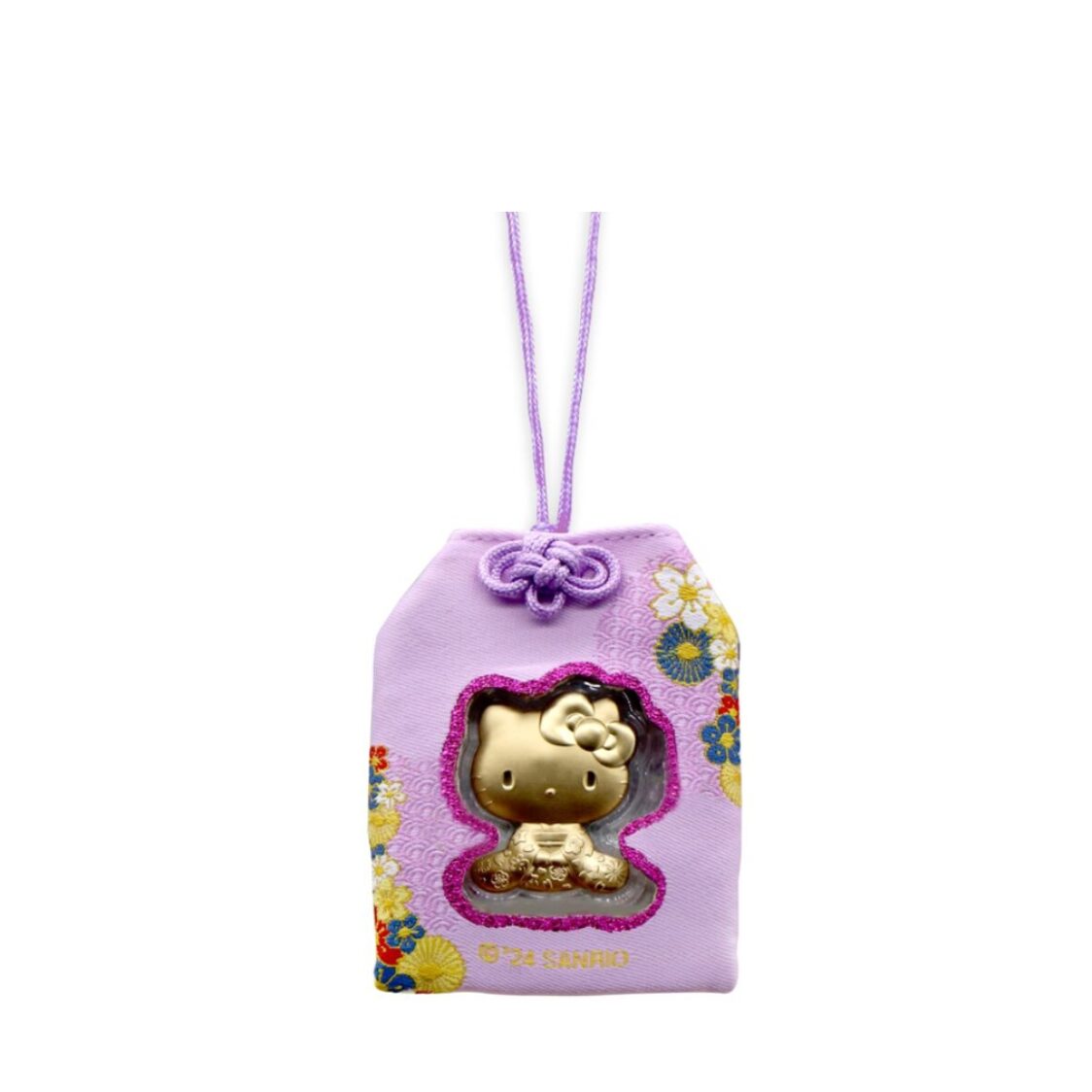 The Singapore Mint Sanrio Hello Kitty Showa Collection Gold Foil with Charm Bag