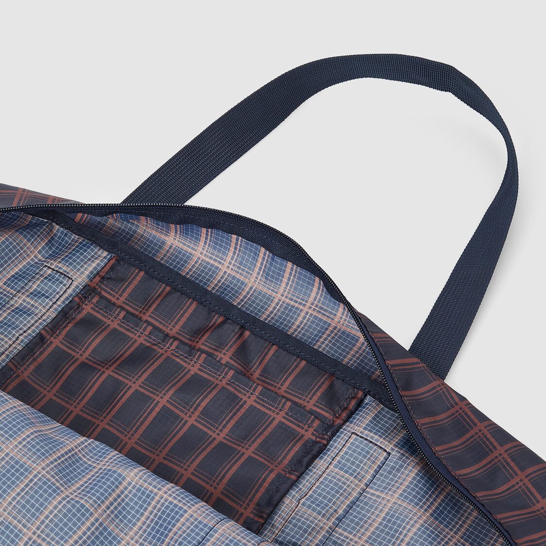 Jaju Ultralight Pocketable Boston Bag Navy