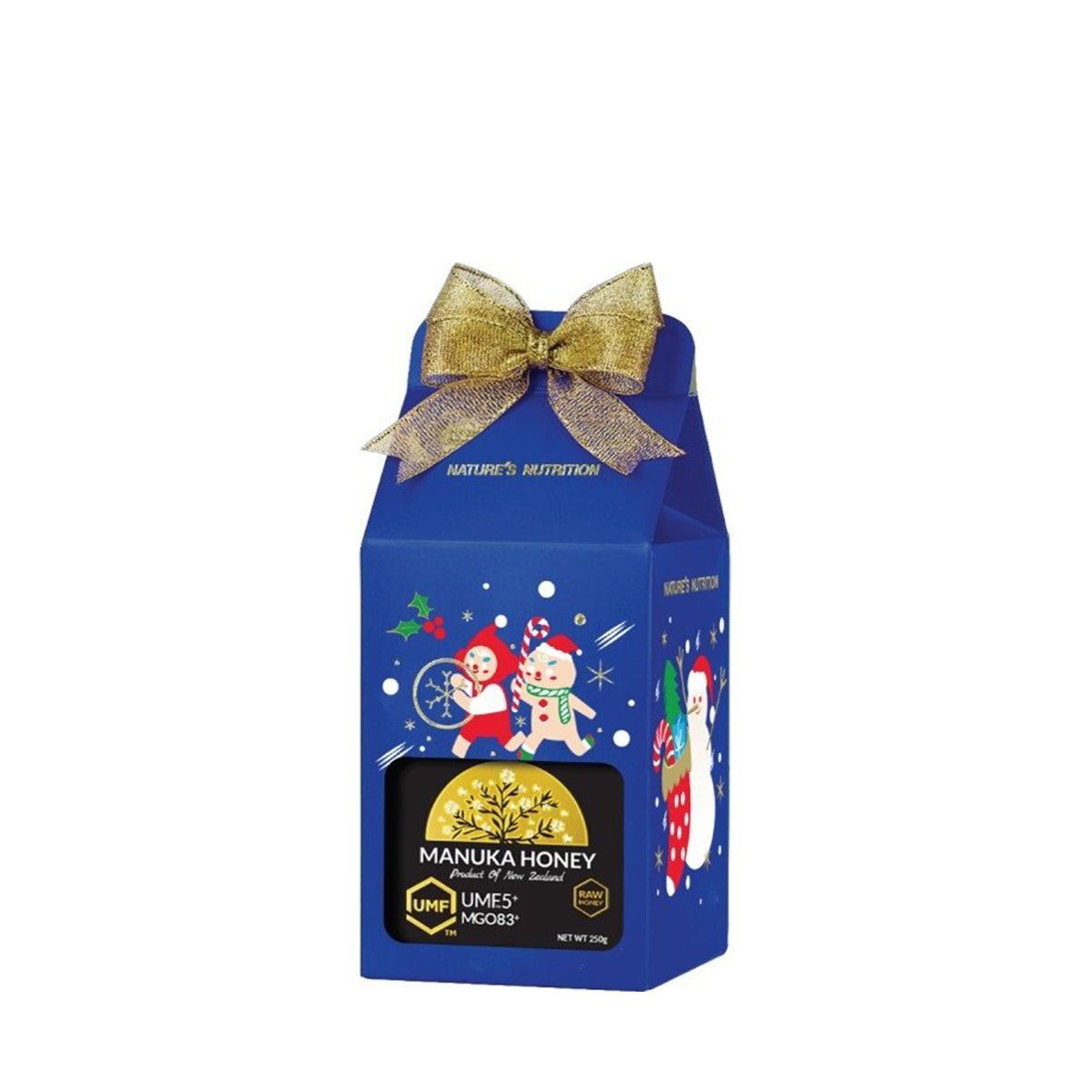 Nature’s Nutrition Manuka Honey UMF 5+ 250g with Christmas Box