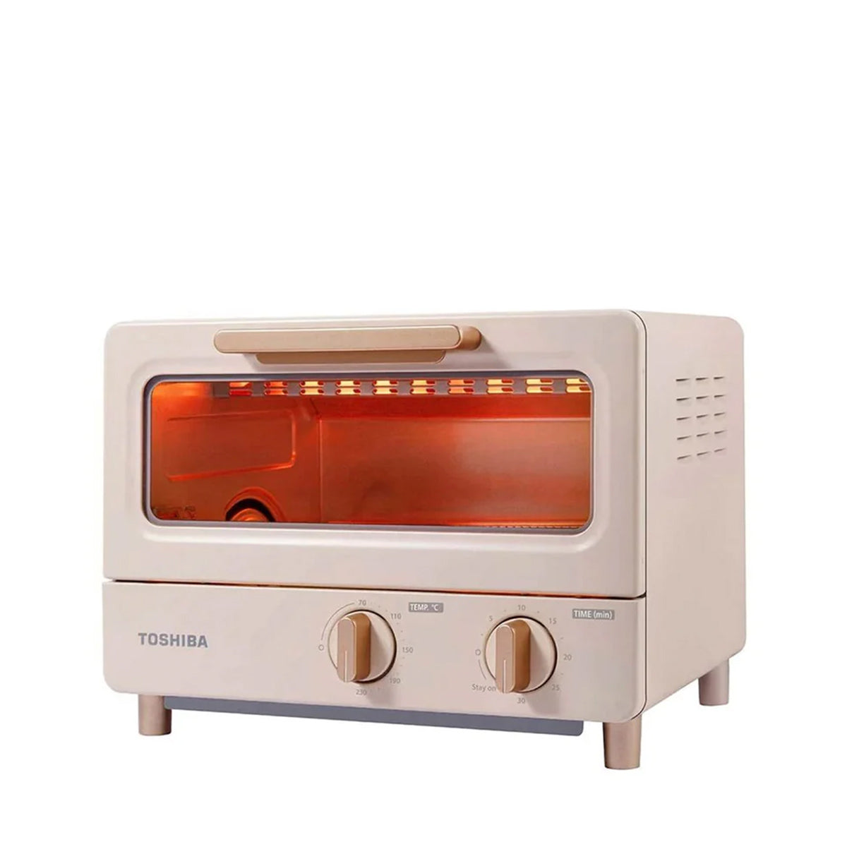 Toshiba 8L 1000W Oven Toaster - Pink (ET-TD7080 PN)