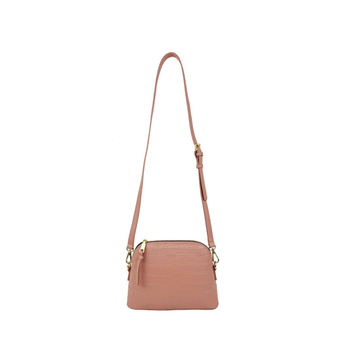 Mel&Co Croco Dome Sling Bag
