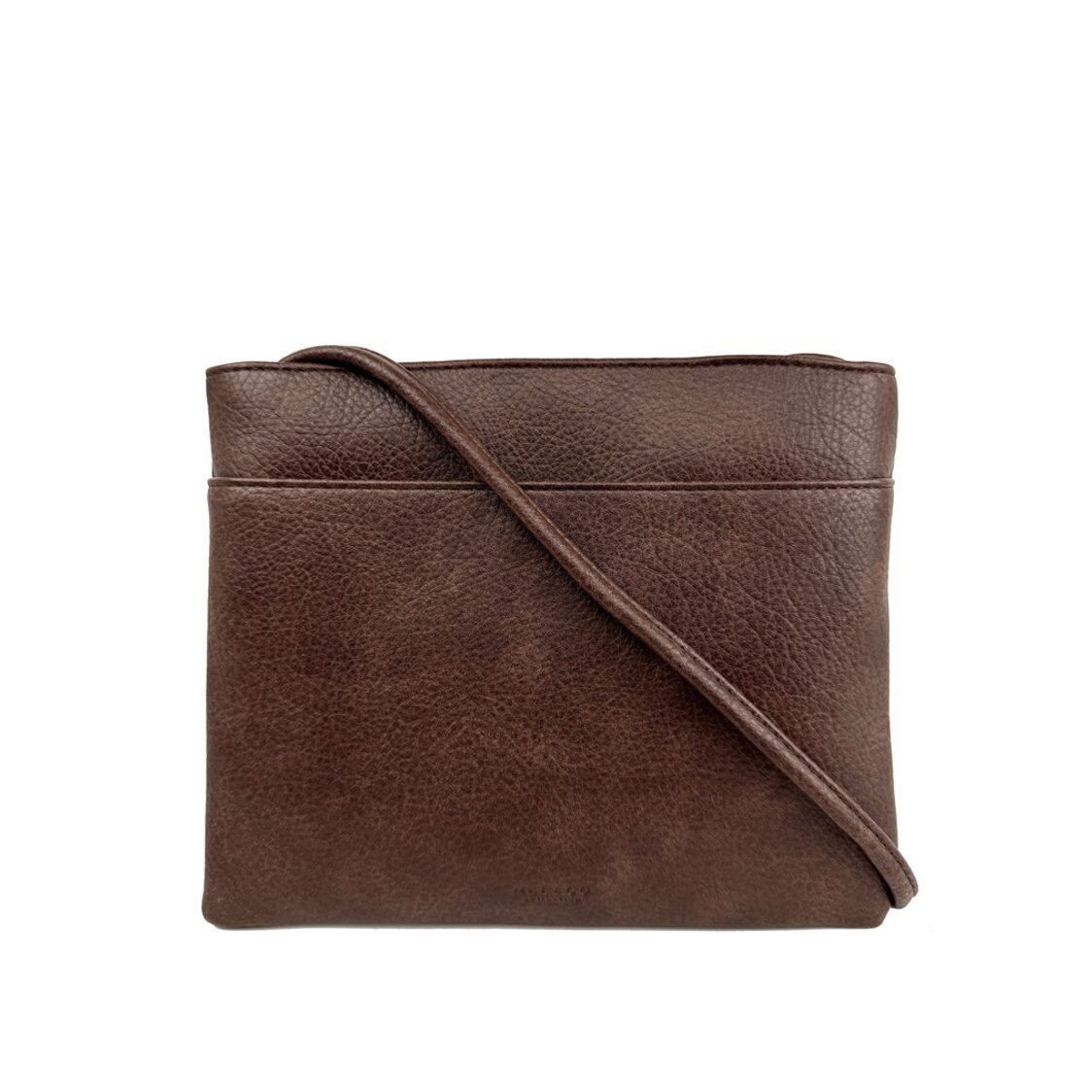 Mel&Co Faux Leather Flat Sling Bag