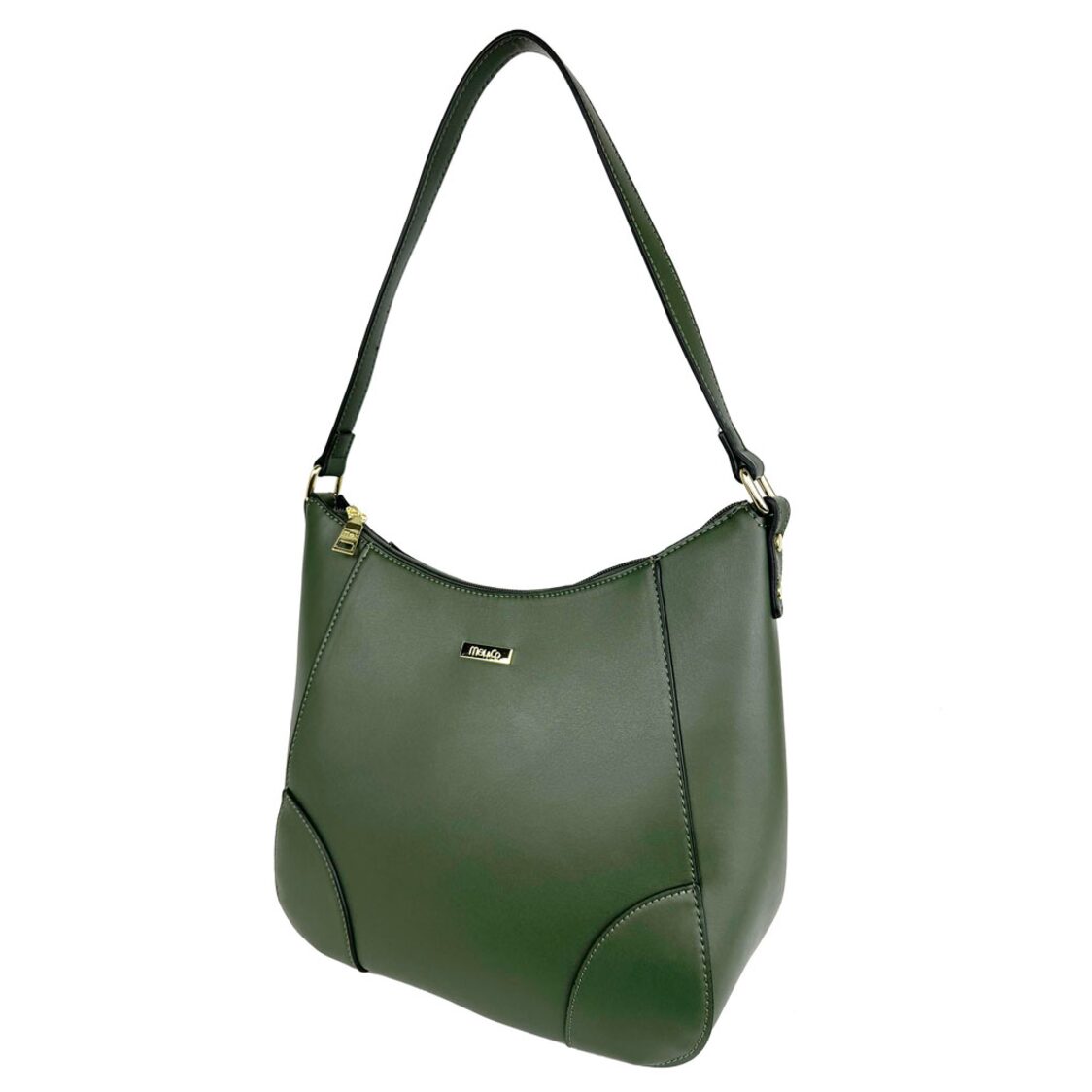 Mel&Co Faux Leather Lightweight Shoulder Bag