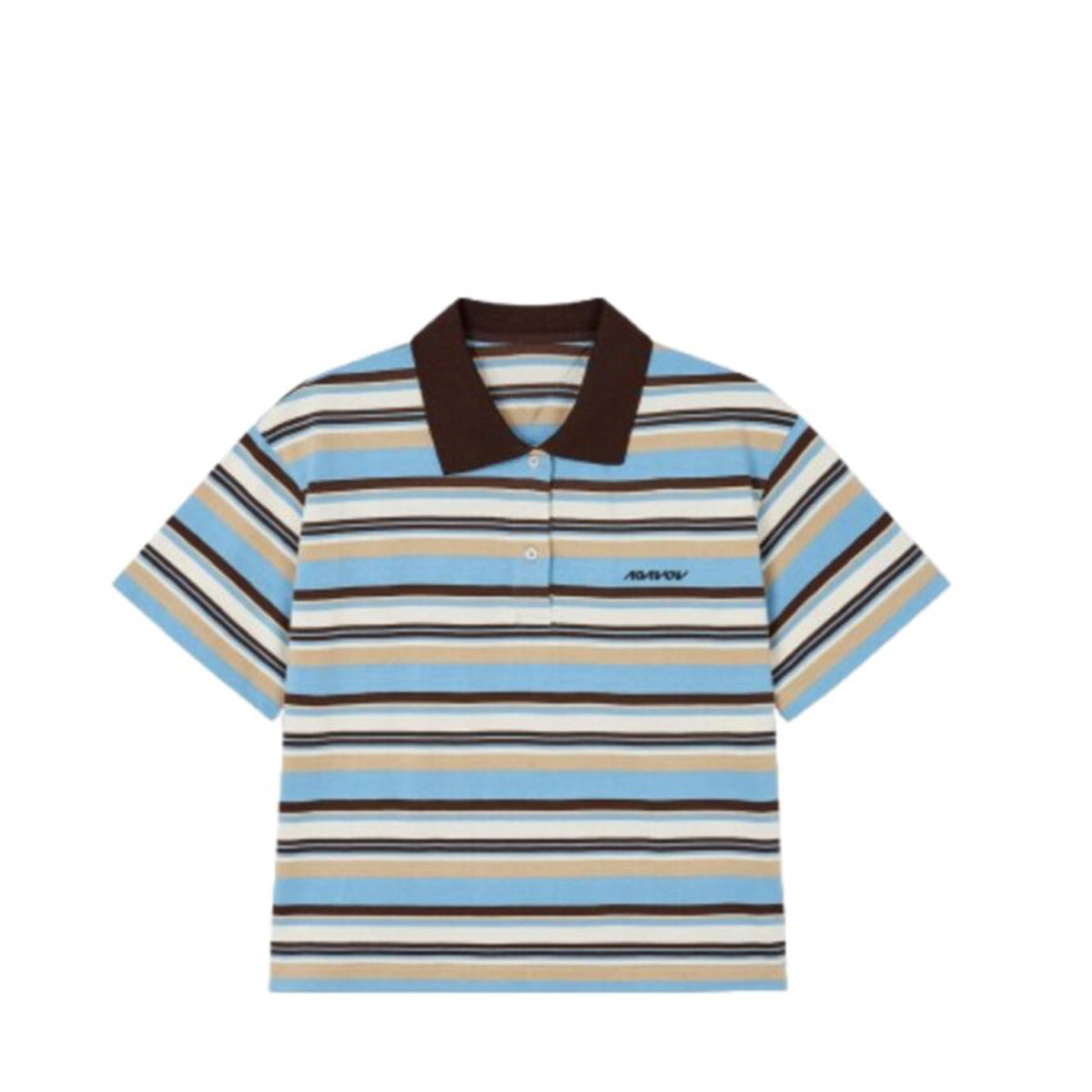 Voice Of Voices Multi Stripe Polo Tshirt