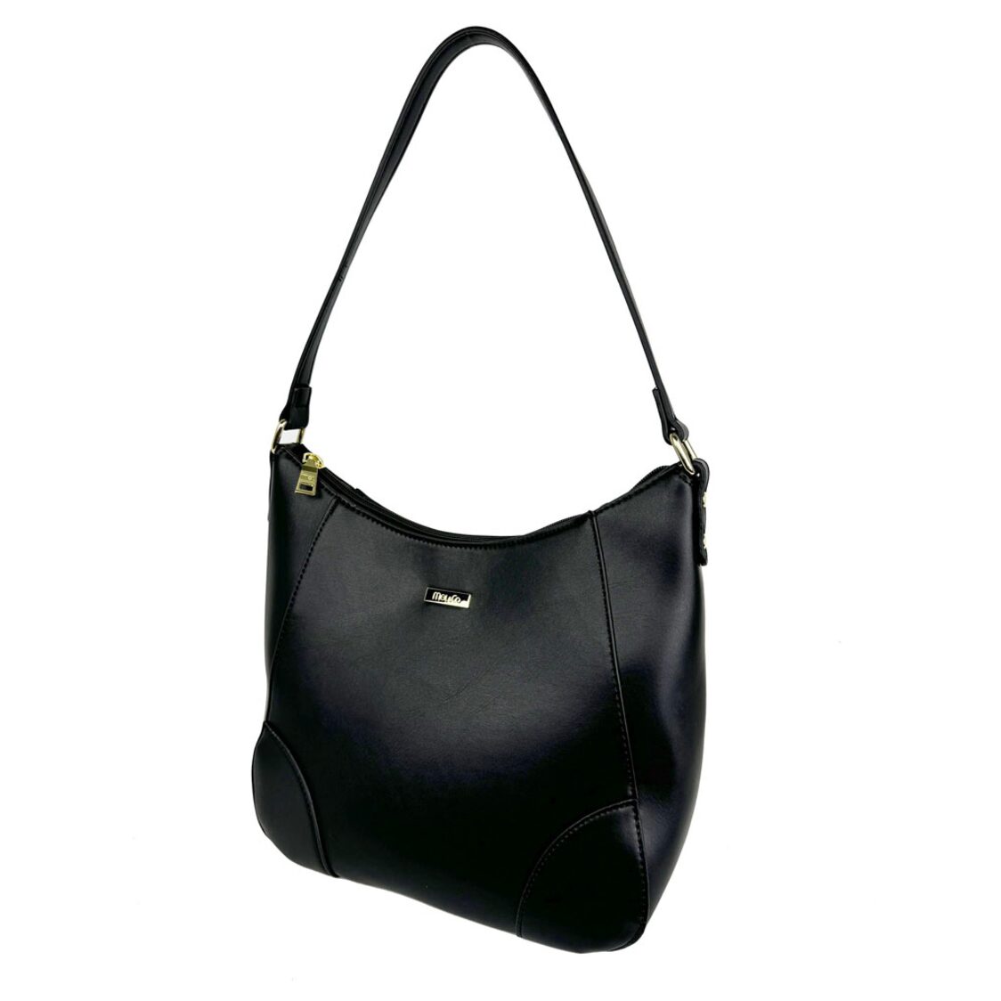 Mel&Co Faux Leather Lightweight Shoulder Bag