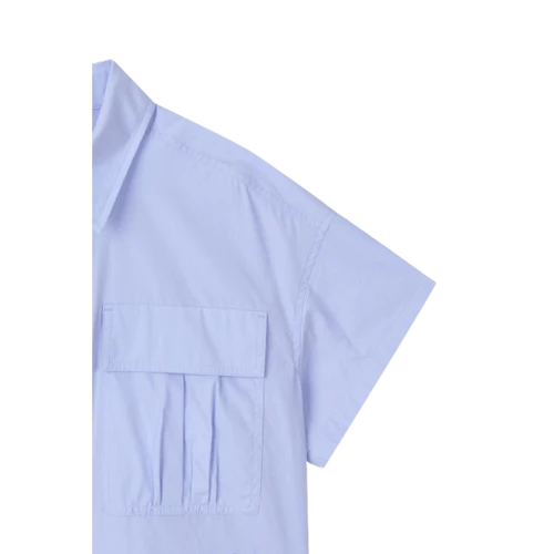 Voice Of Voices Drawstring Pocket Blouse