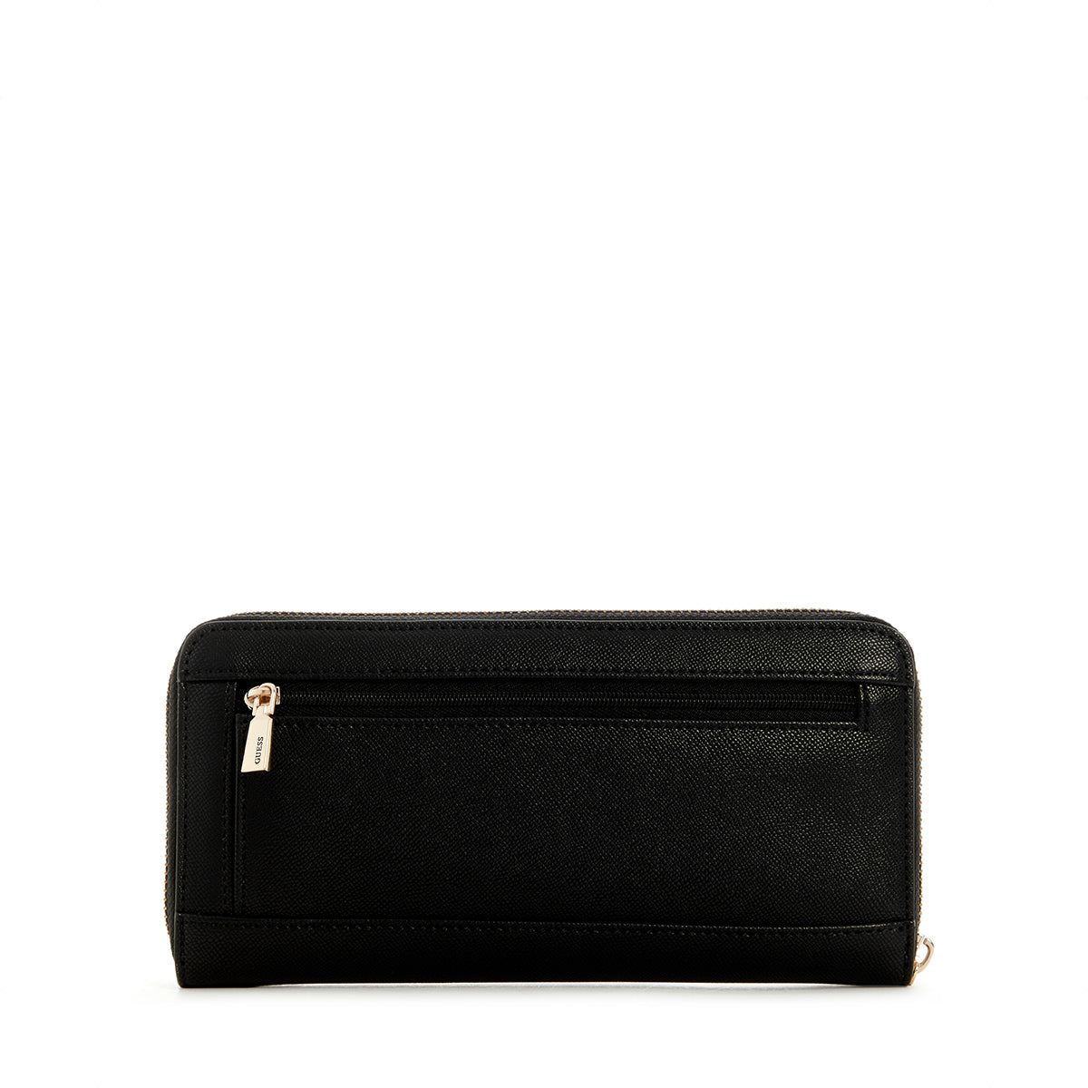 Guess Mimina Slg Large Zip Around-Black