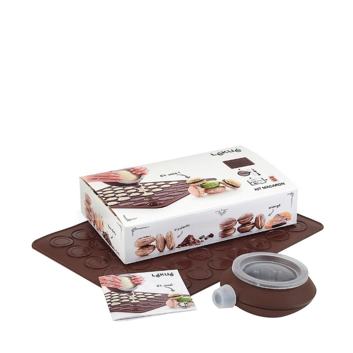 Lekue Macaroon Kit D-LK-53-2900 Brown