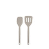 Tovolo Elements All Silicone Spatula/Slotted Turner (Set of 2)