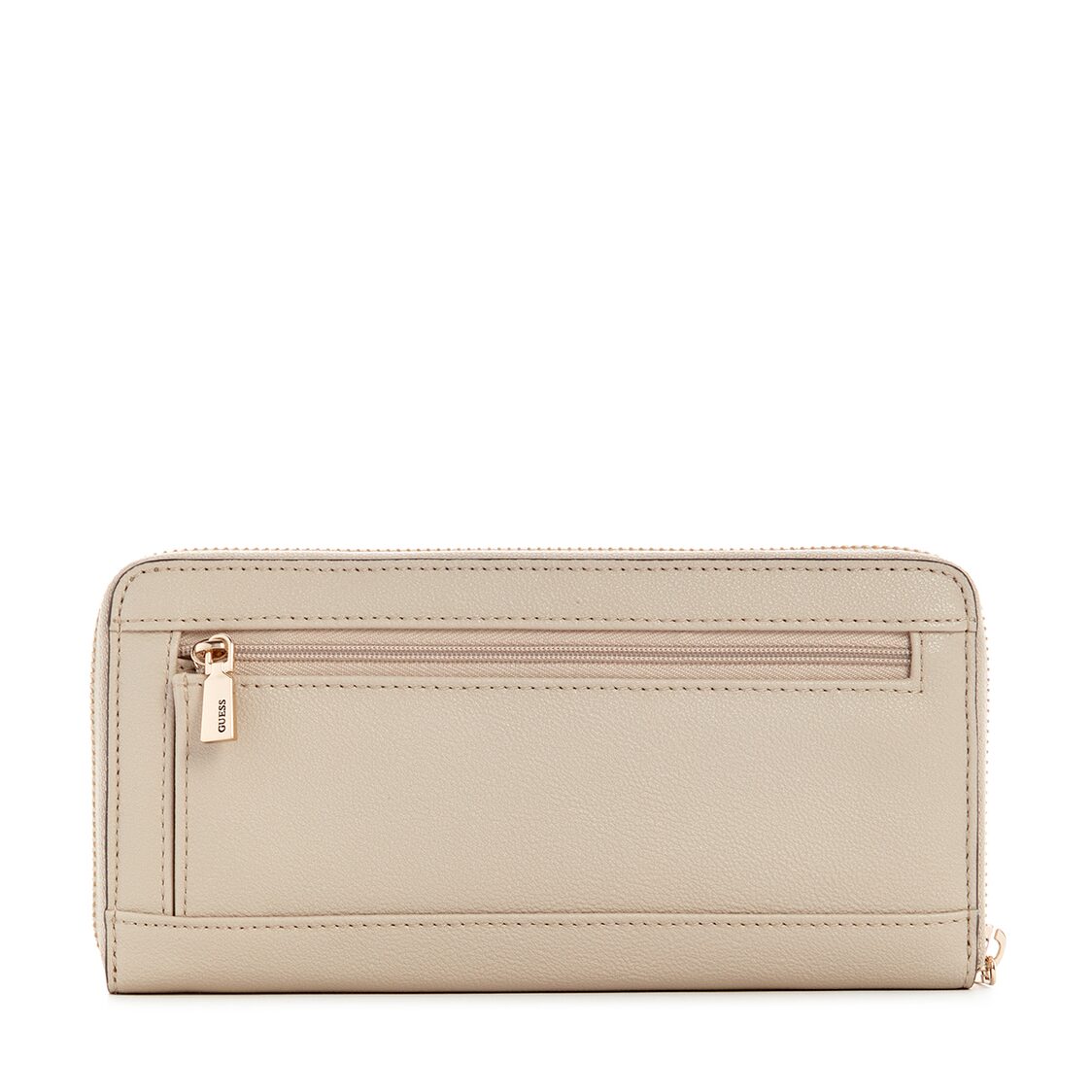 Guess Anadela Slg Large Zip Around,Taupe