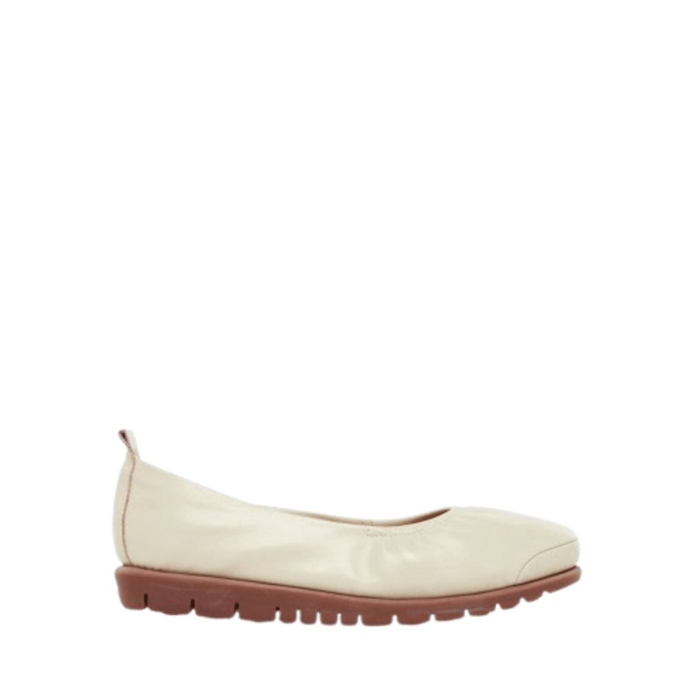 Barani Leather Pumps/Ballet Flats 8841 - 2 - Bone - Metro Singapore Departmental Store - Celebrating 69 Years in SG