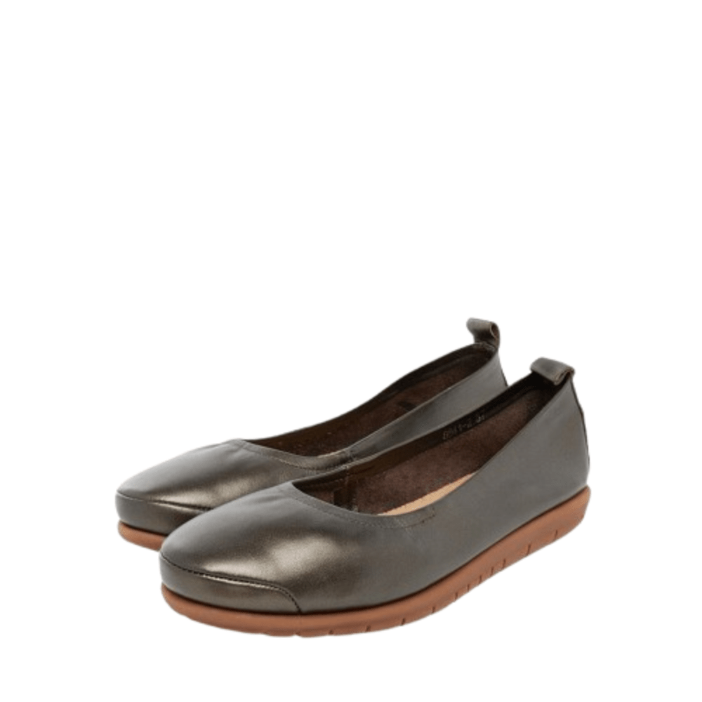 Barani Leather Pumps/Ballet Flats 8841 - 2 - Copper - Metro Singapore Departmental Store - Celebrating 69 Years in SG