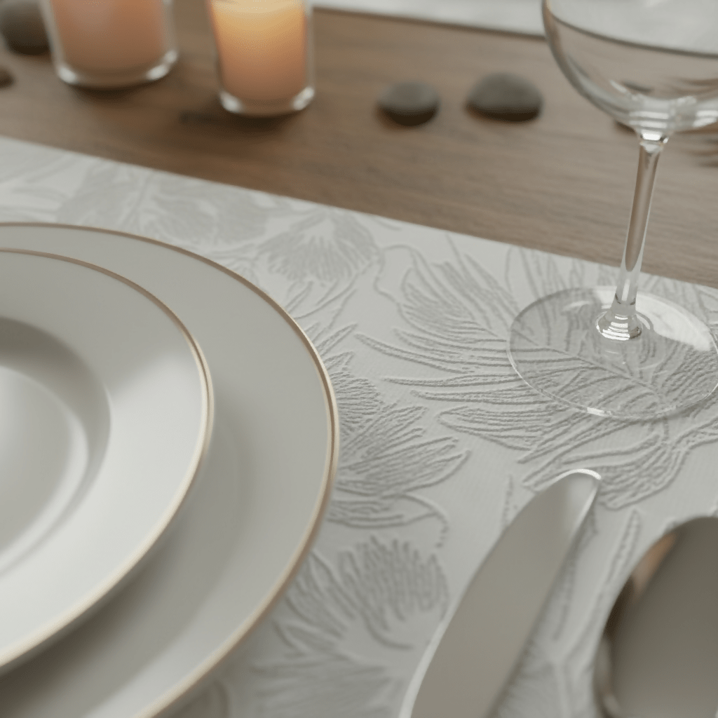 Bars Placemat | Embossed PU - 30 x 45 cm - Metro Singapore Departmental Store - Celebrating 69 Years in SG