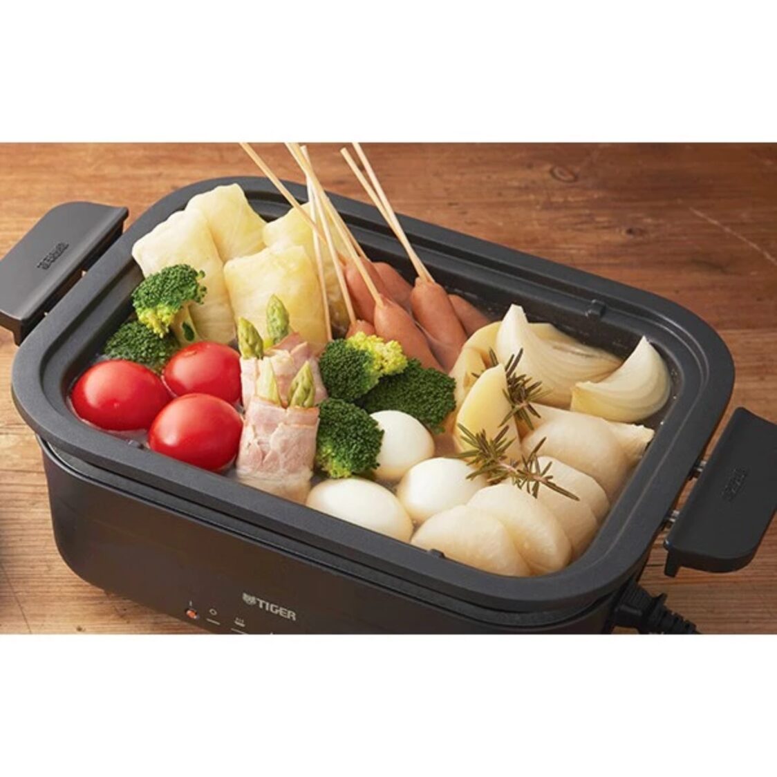 TIGER 3-in-1 Electric Griddle Cooking Wares - Black (CRL-A30S K)