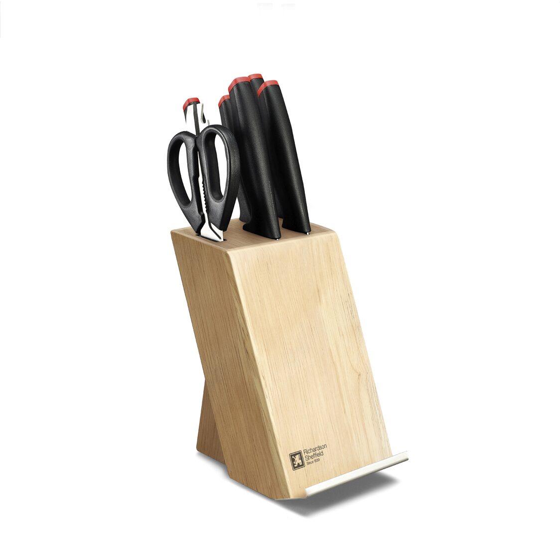 RICHARDSON SHEFFIELD 6-Piece Knife Block Set - Laser (LA-6PC)