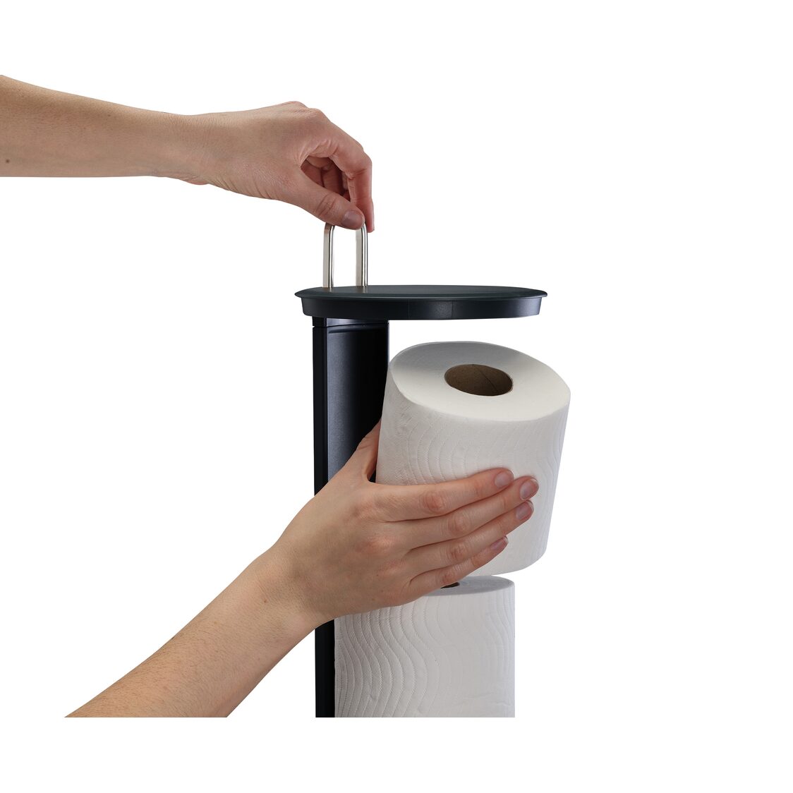 Joseph-Joseph Easystore Luxe Stainless-steel Concealed Toilet Roll Holder