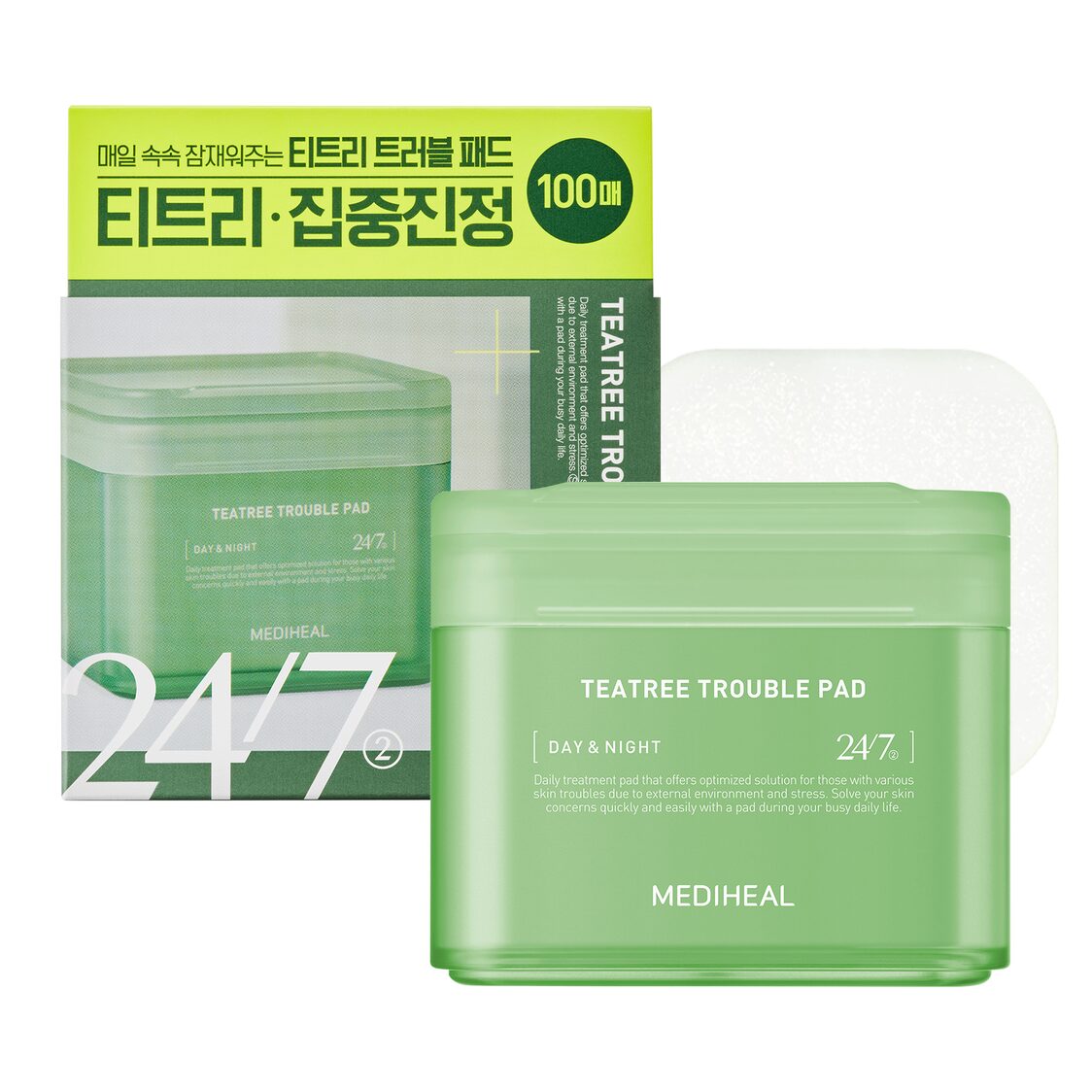 Mediheal Teatree Trouble Pad 100pcs 505867
