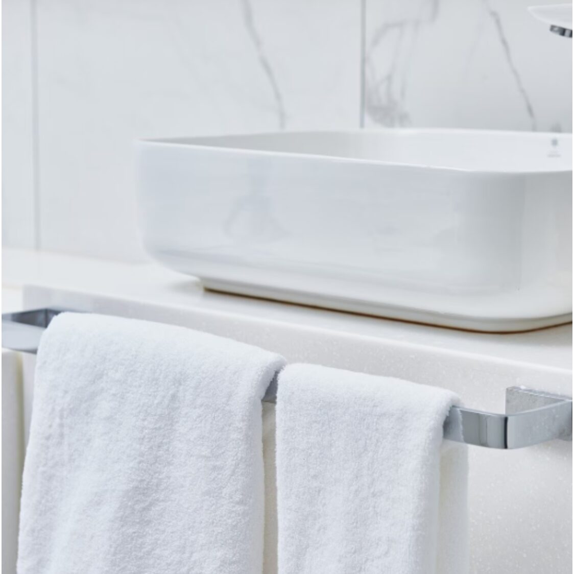 Jaju Basic Face Towel White