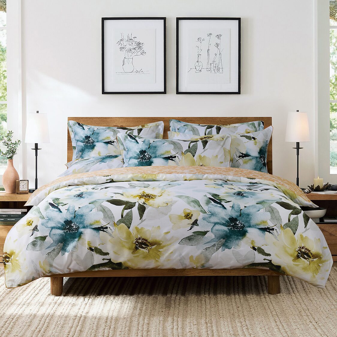 Bellami Heirloom Printed Bed Set - Nina - Metro Singapore Departmental Store - Celebrating 69 Years in SG