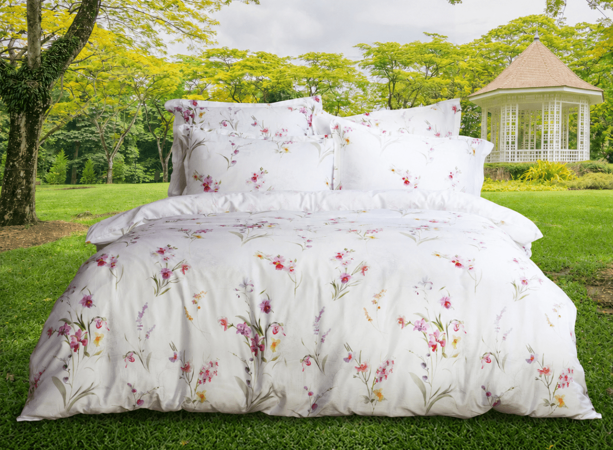 Bellami Papilionanthe TENCEL™ x Organic Cotton Bed Set – Queen - Metro Singapore Departmental Store - Celebrating 69 Years in SG