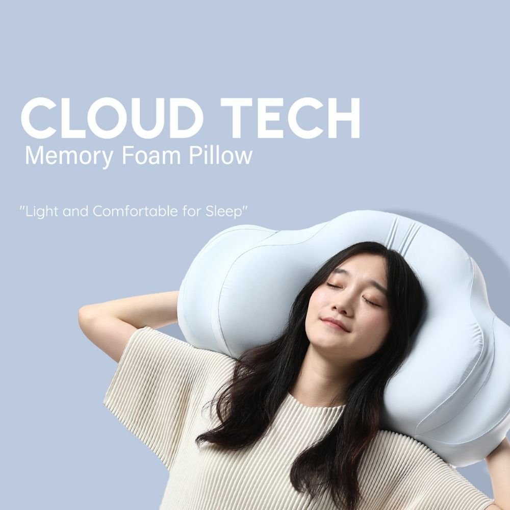Bellami Plus CloudTech Memory Foam Pillow - Metro Singapore Departmental Store - Celebrating 69 Years in SG