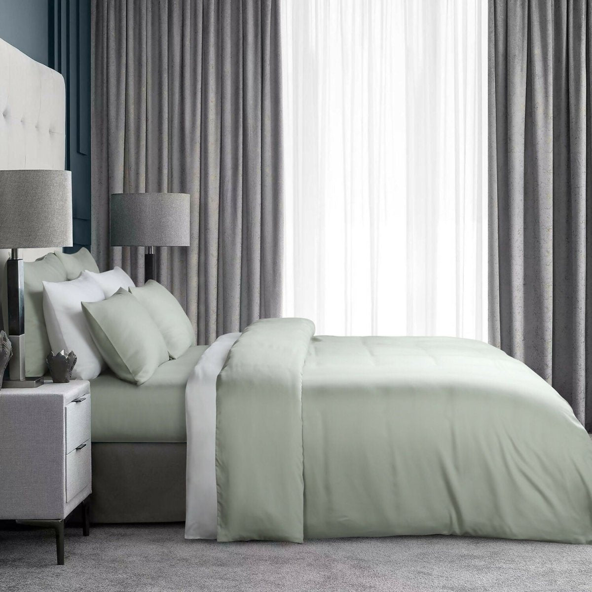 Bellami Sustainable Tencel Bedset - Green - Metro Singapore Departmental Store - Celebrating 69 Years in SG