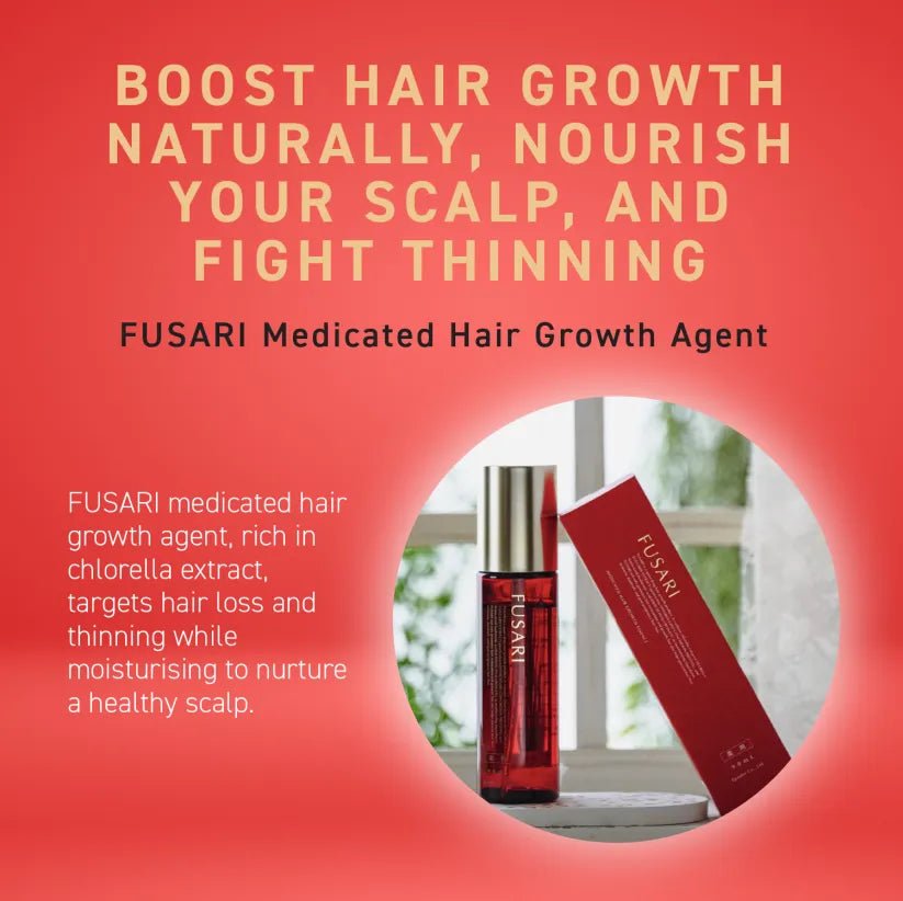 Beme Japan Fusari Medicated Hair Growth Essence 90ml - Metro Singapore Departmental Store - Celebrating 69 Years in SG
