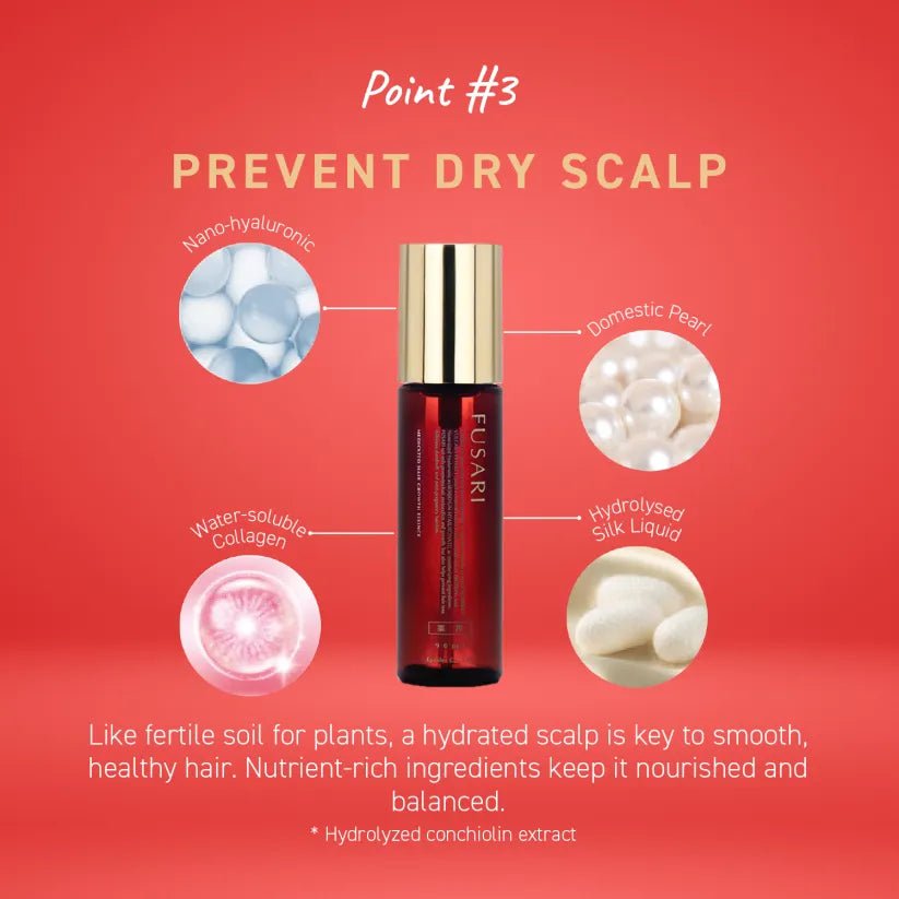 Beme Japan Fusari Medicated Hair Growth Essence 90ml - Metro Singapore Departmental Store - Celebrating 69 Years in SG
