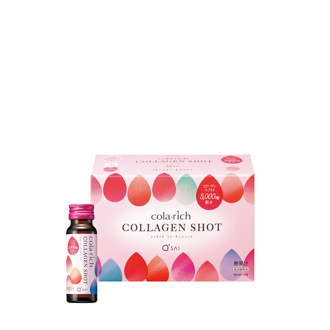 Beme Japan Q'SAI Colla Rich Collagen Shot 10 Bottles - Metro Singapore Departmental Store - Celebrating 69 Years in SG