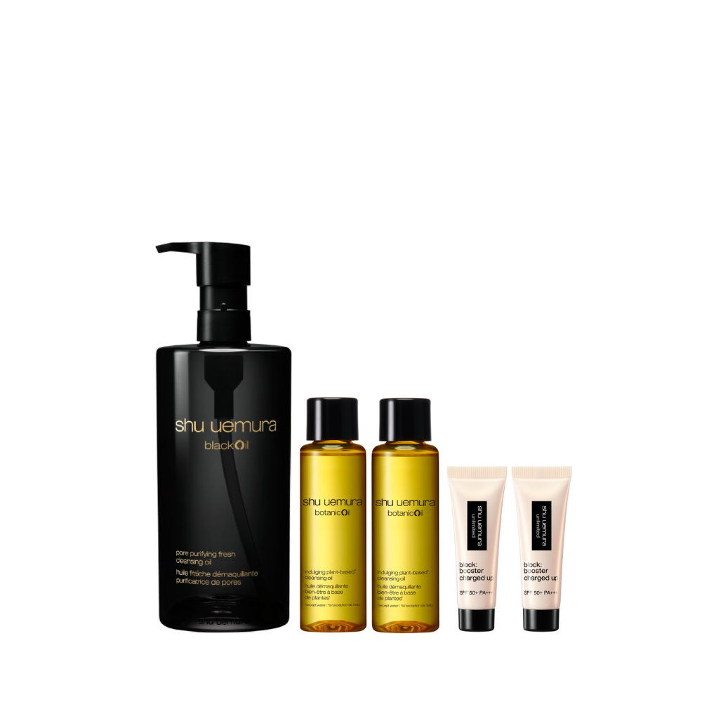 Shu Uemura BlackOil Cleansing Oil 450ml Set (worth $267)