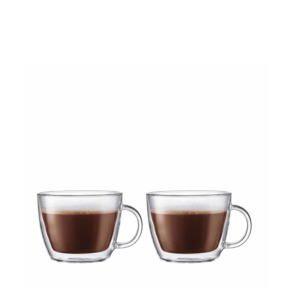 Bodum Bistro 2 Pcs Cafe Latte Cup Double Wall 0.45L - Metro Singapore Departmental Store - Celebrating 69 Years in SG