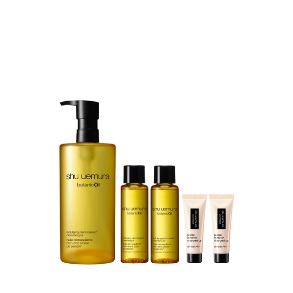 Shu Uemura Botanicoil Indulging Plant-Based Cleansing Oil 450ml Set (worth $270)