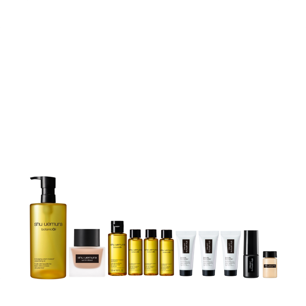 Shu Uemura Botanicoil Cleansing Oil + Advanced Ultimate Foundation Set (Worth $494)