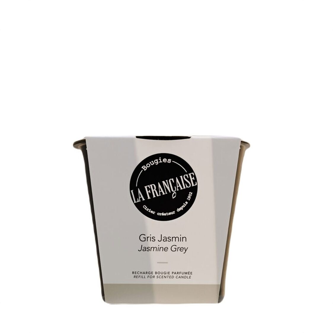 Bougies La Francaise Jasmine Grey Candle Refill 200g - Metro Singapore Departmental Store - Celebrating 69 Years in SG