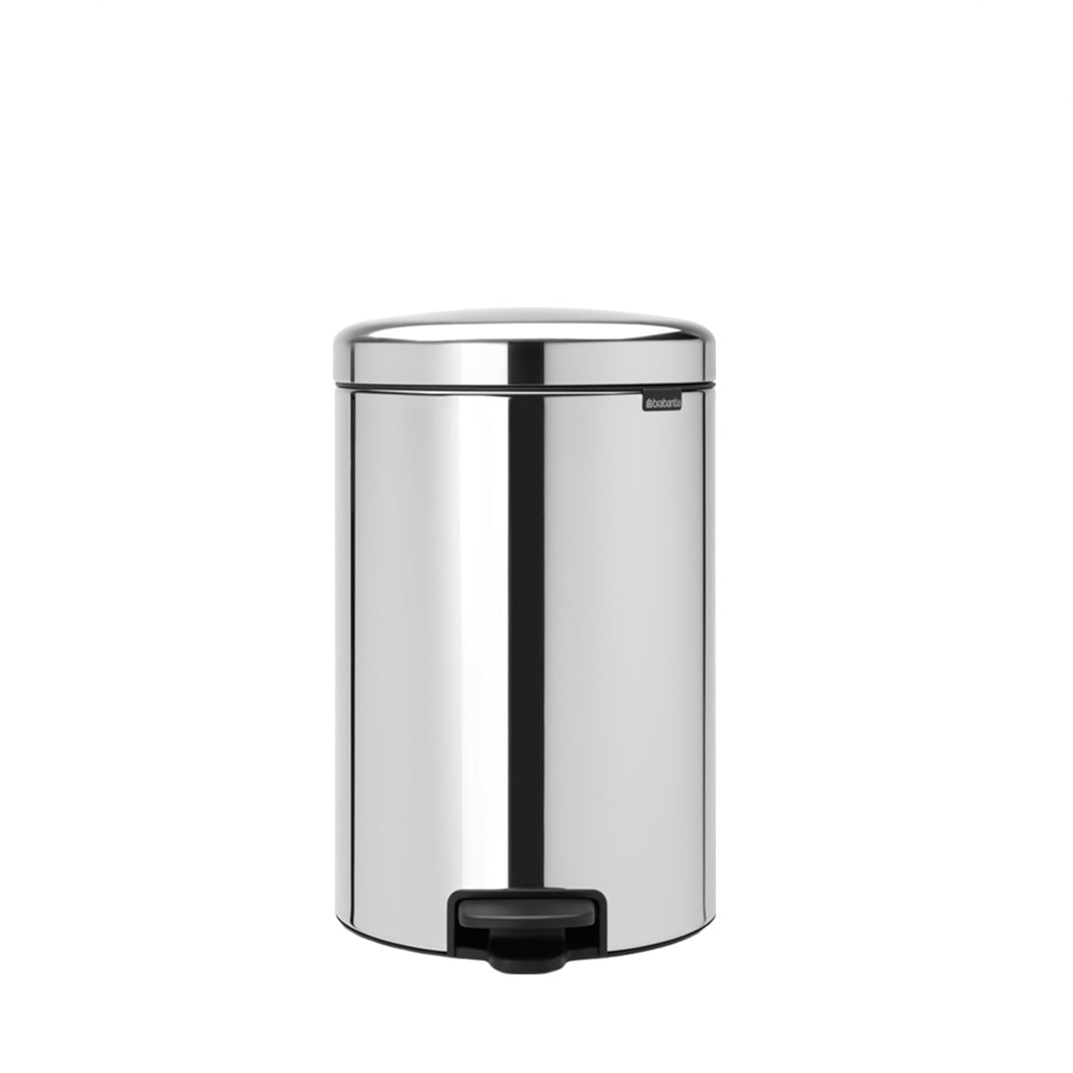 Brabantia Pedal Bin Newicon 20L Soft Closing - Brilliant Steel (113987) - Metro Singapore Departmental Store - Celebrating 69 Years in SG