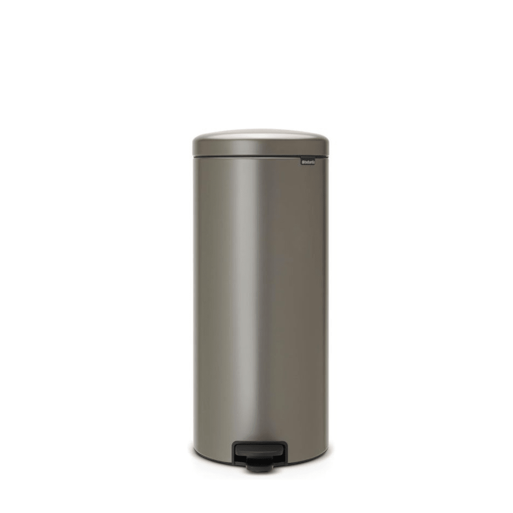 Brabantia Pedal Bin Newicon 30L Motion Control - Platinum - Metro Singapore Departmental Store - Celebrating 69 Years in SG