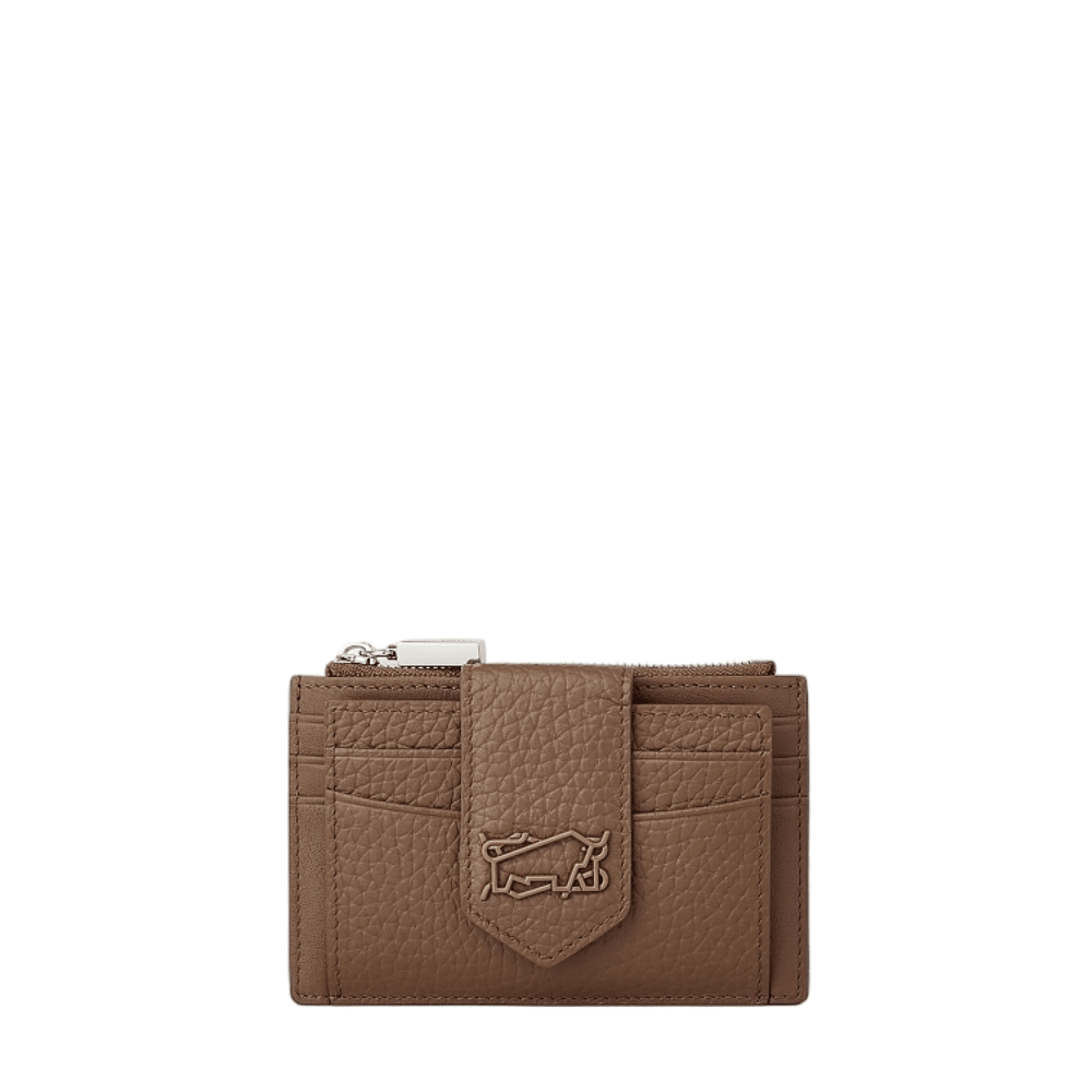 Braun Buffel Bindan Card Holder With External Coin Compartment - Metro Singapore Departmental Store - Celebrating 69 Years in SG