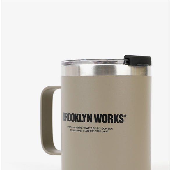 Brooklyn Works Double Wall Mug 355ML - Metro Singapore Departmental Store - Celebrating 69 Years in SG