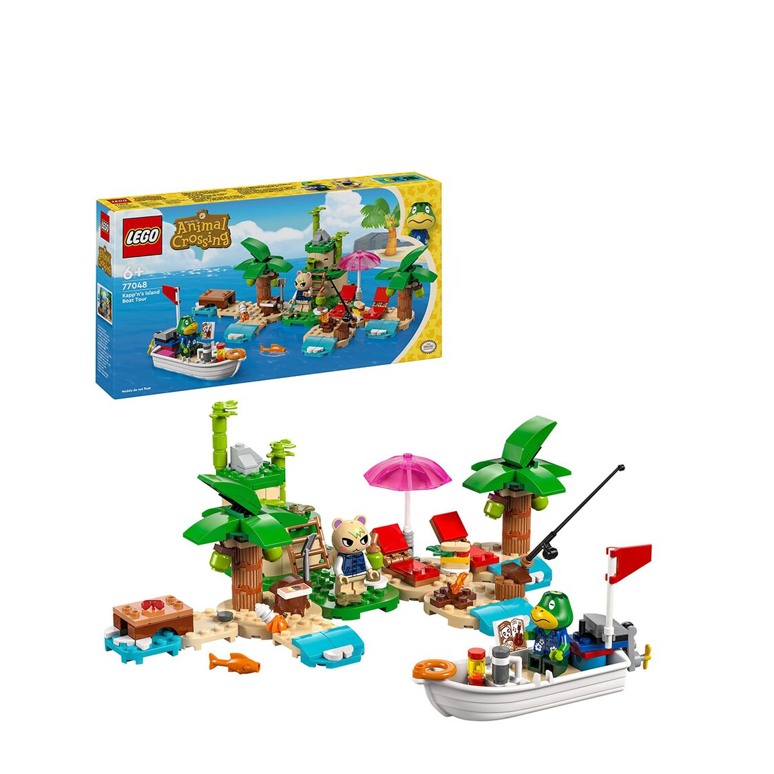 Lego Animal Crossing Lego Kapp'n's Island Boat Tour 77048