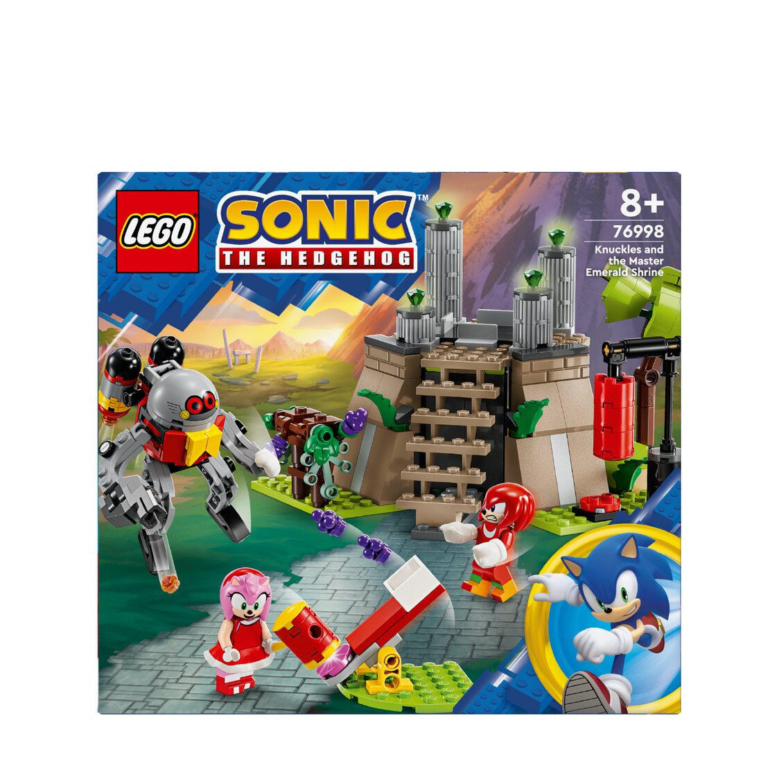 Lego Knuckles and the Master Emerald Shrine 76998