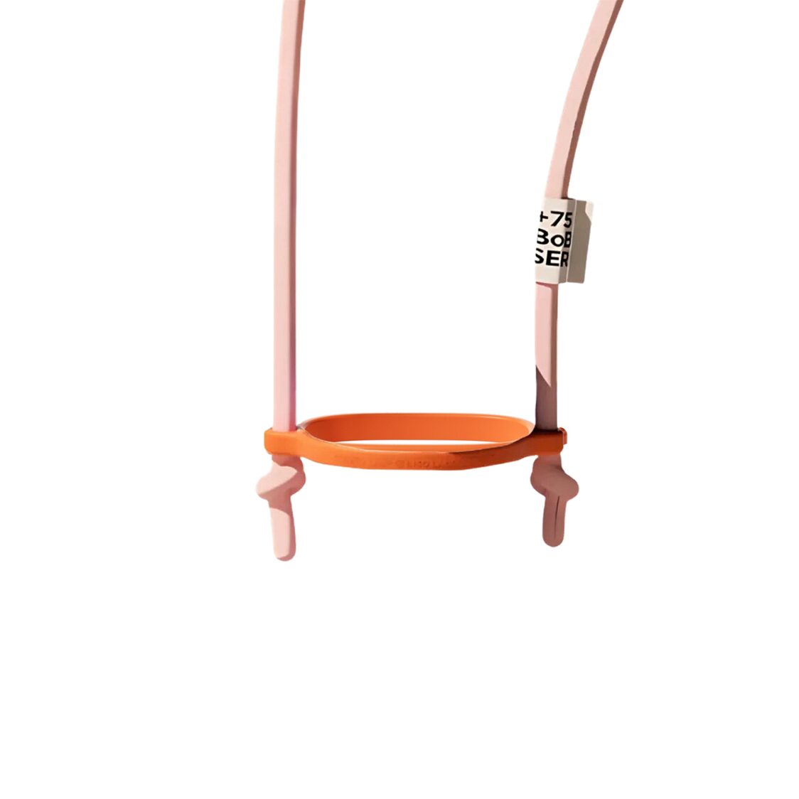 Chako Lab 450ml Bobo Straw Cup Round Strap Pink