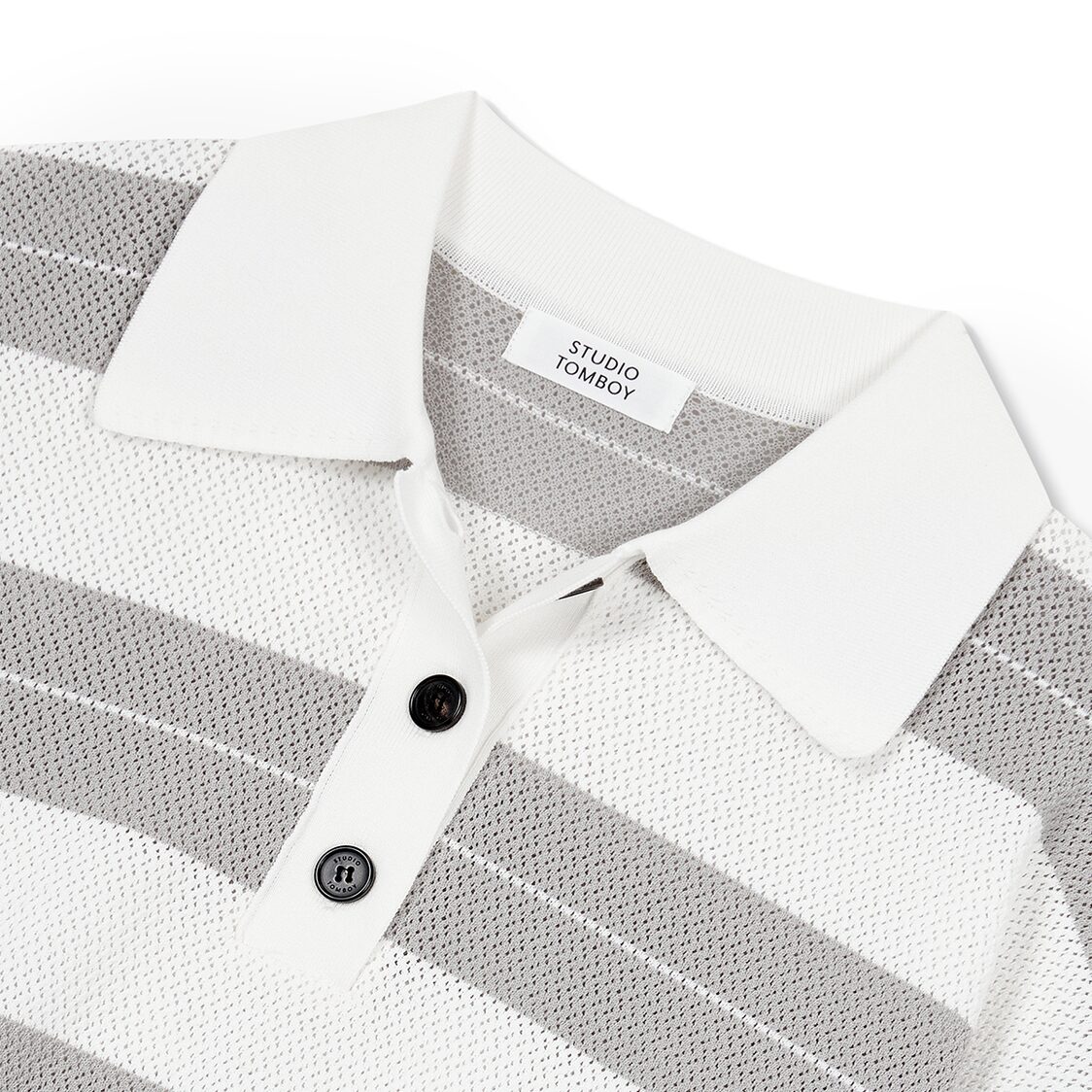 Studio Tomboy Tangara Collar Sweater Grey