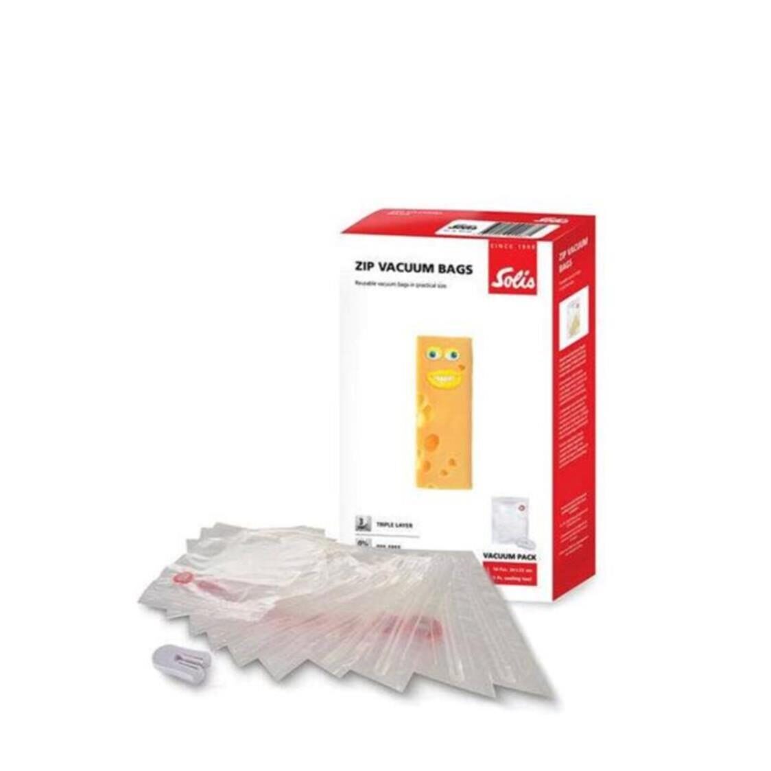 Solis Vacuum Zipper Bags (20x23) (10 pcs) 1879SL-922.68